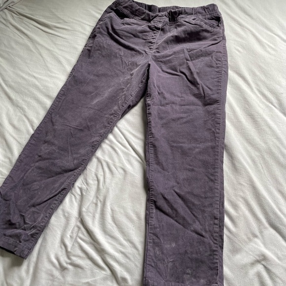 Corduroy purple straight leg pants! - Picture 2 of 4